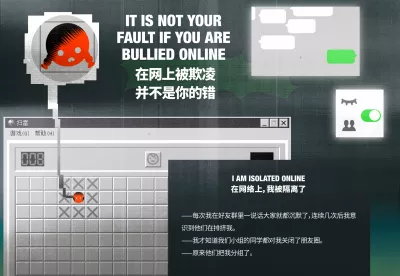 It is not your fault if you are bullied online