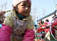 UNICEF and the Chinese Government have set up 40 child-friendly centres in the earthquake recovery zone of Sichuan province.