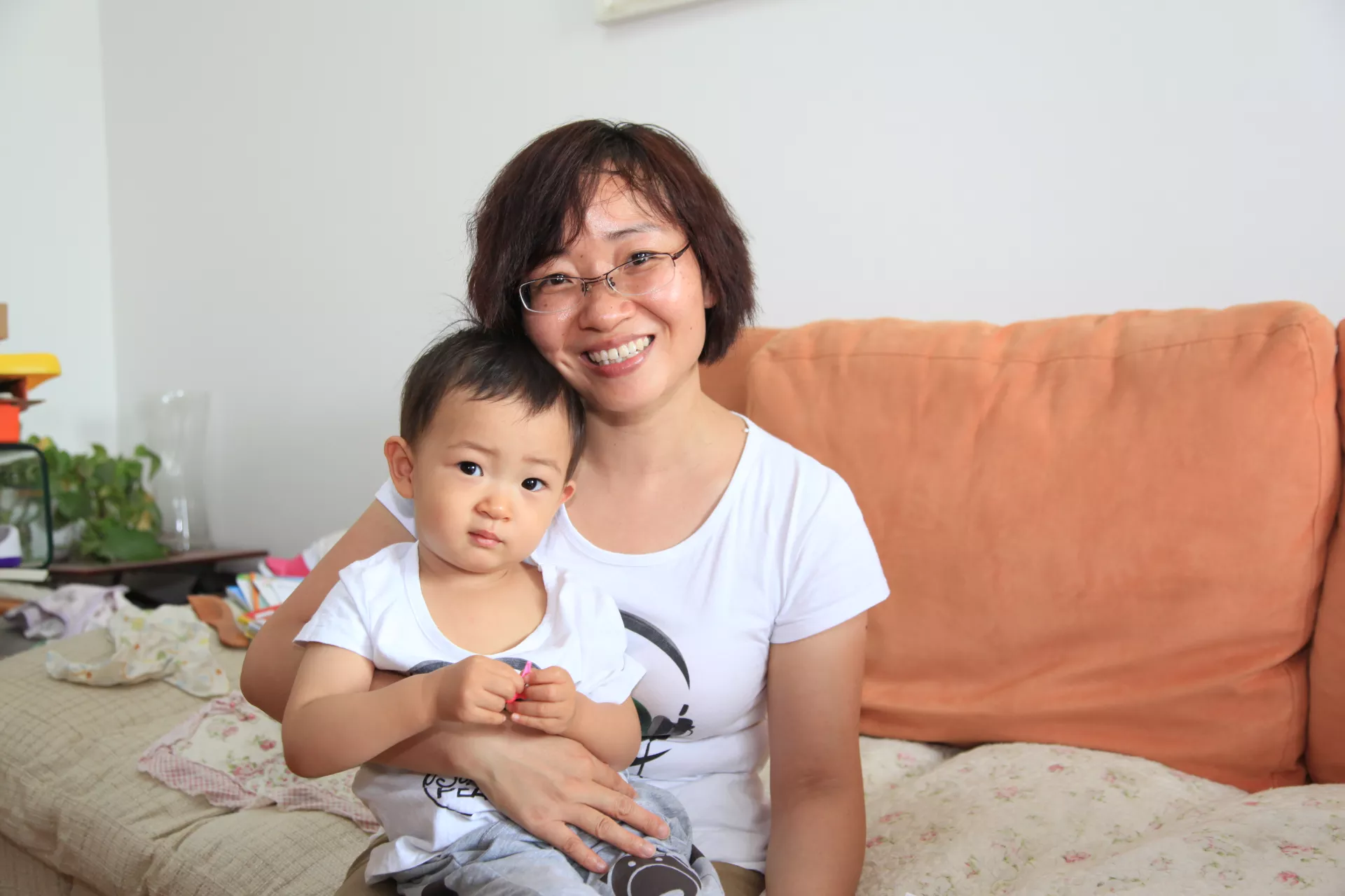 Meizi and her daughter