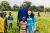 联合国儿童基金会驻南苏丹办事处教育官员曲一鸣走访南苏丹湖泊州偏远地区的Pulchuk游牧营。