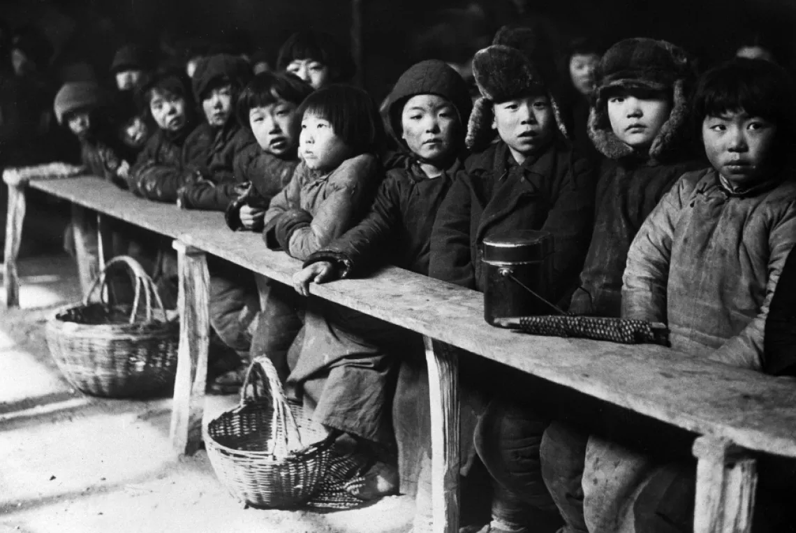 1947年，中国成为联合国儿童基金会提供援助的第一个亚洲国家。
