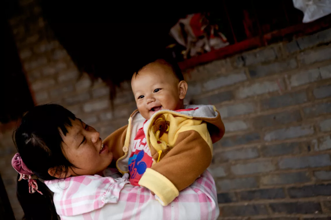 The three-year “Program on Improving Nutrition for China’s Most Vulnerable Women and Children” has been implemented in Yunnan, Shaanxi and Guizhou, benefiting about a population of 1.8 million.
