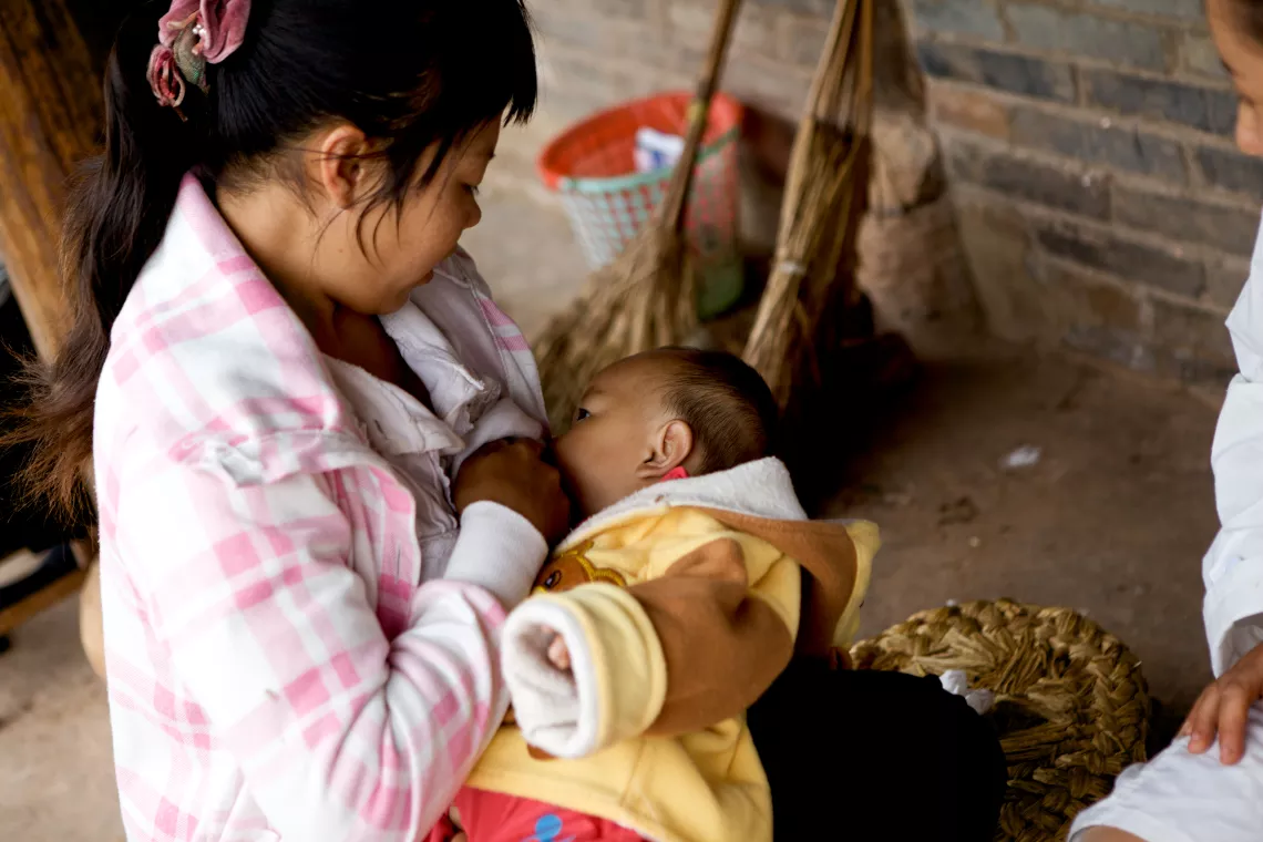 International infant formula makers spend billions of dollars each year on advertising in China to convince mothers that their products are good for babies.