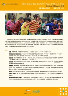 中国儿童人口状况——事实与数据2013