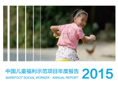 中国儿童福利示范项目年度报告（2015）