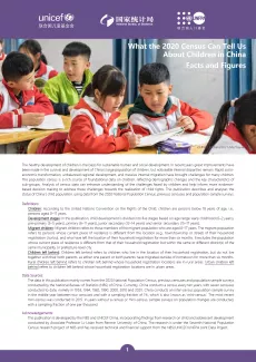What the 2020 Census Can Tell Us About Children in China Facts and Figures cover