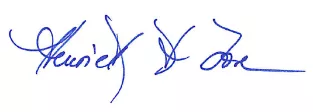 Henrietta H. Fore‘s signature